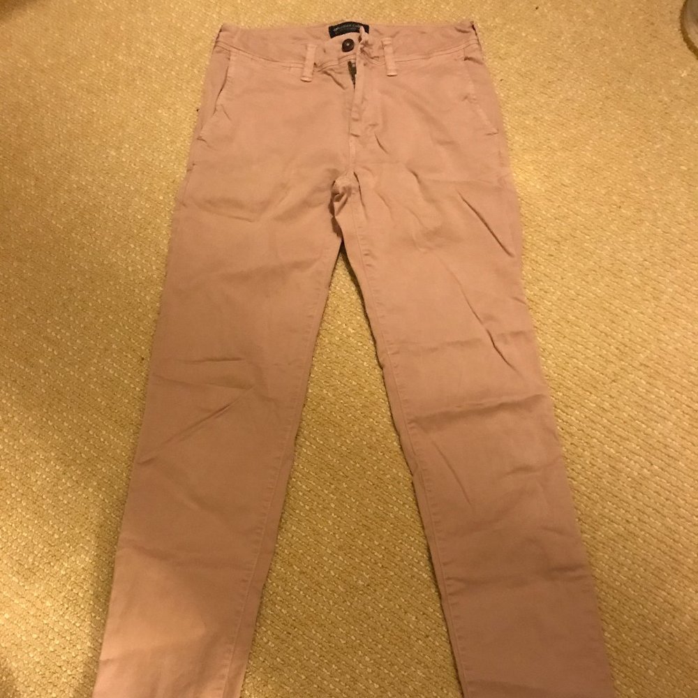 Pink American Eagle Chinos